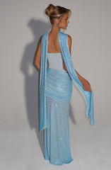 Tavia Scarf - Aqua