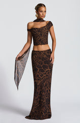 Freda Scarf - Leopard Print