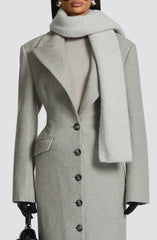 Jeanie Scarf - Light Grey