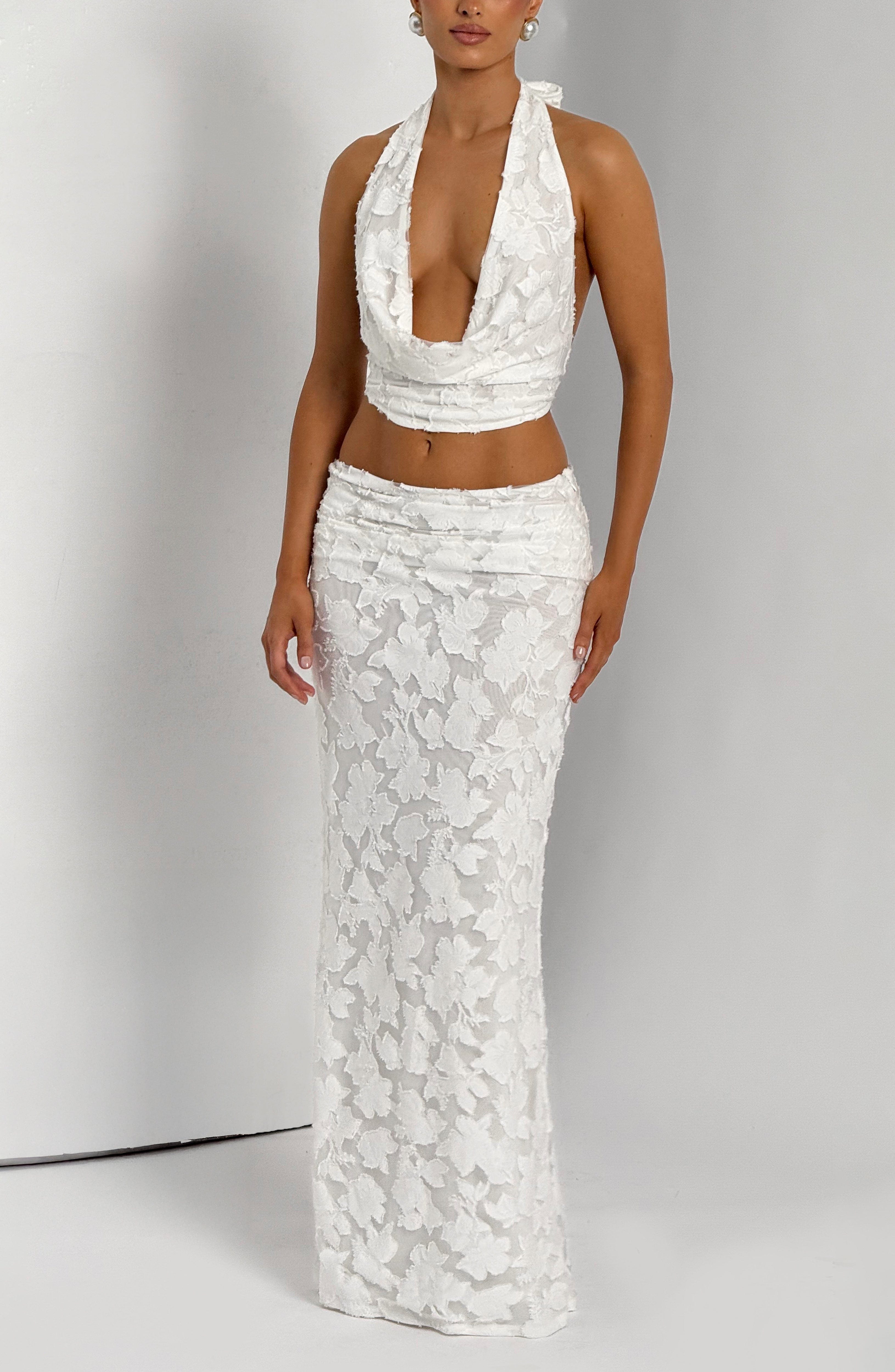 Myra Top - Ivory